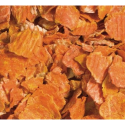 Copos de zanahoria para roedores