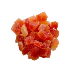 Fruta deshitratada papaya