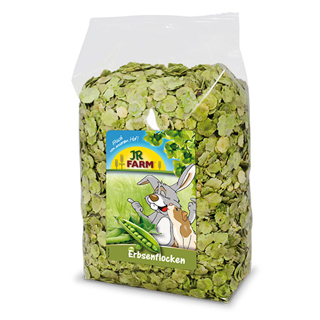 Copos de guisante para roedores