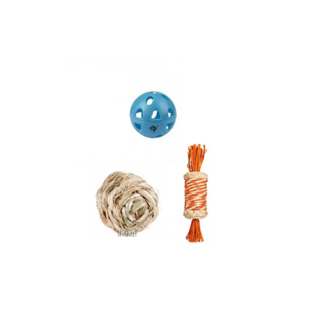 Pack 3 juguetes roedores