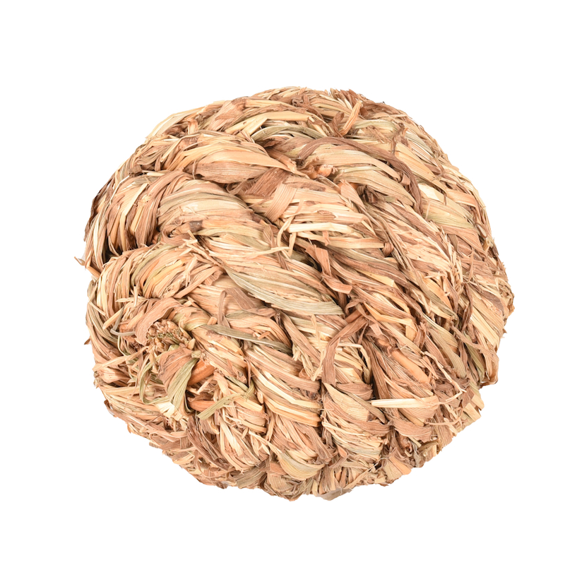 Pelota de hierbas con campana