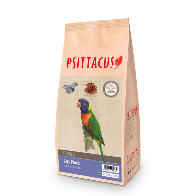 Psittacus Pearls - Pienso