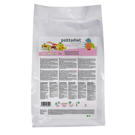 Psittadiet Baby - Papilla - para criar a mano