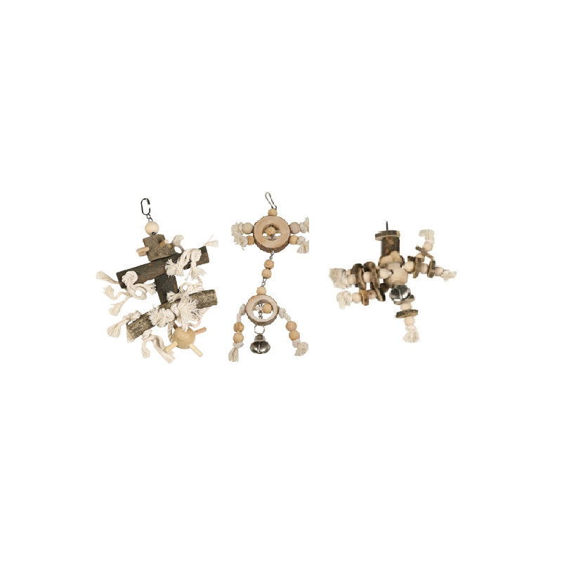 Pack 3 juguetes Natural