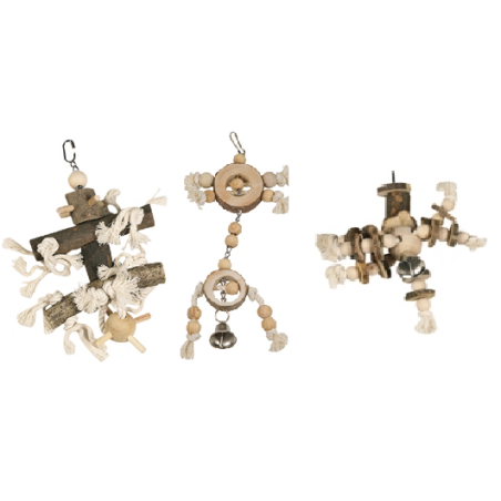 Pack 3 juguetes Natural