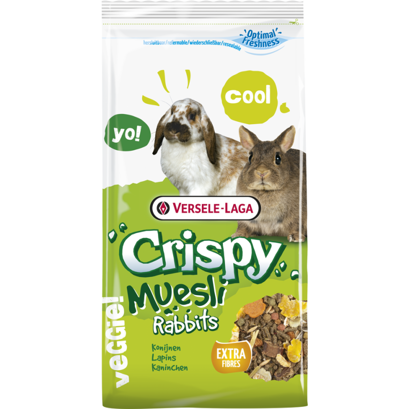 Crispy muesli rabbits